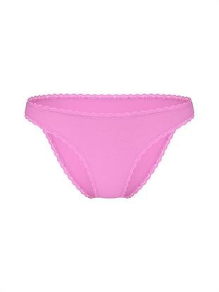 Dantelli Pamuklu Bikini Külot
