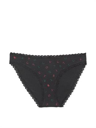 Dantelli Pamuklu Bikini Külot