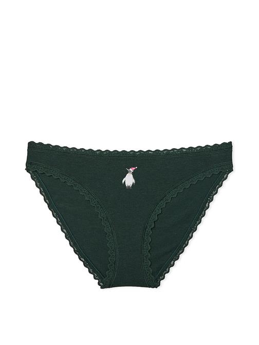 Dantelli Pamuklu Bikini Külot