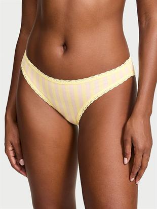 Dantelli Pamuklu Bikini Külot