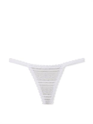 Dantelli Pamuklu V-String Külot