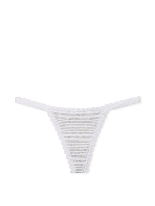 Dantelli Pamuklu V-String Külot