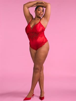 Dare to Dream Dantelli Saten Cheeky Teddy