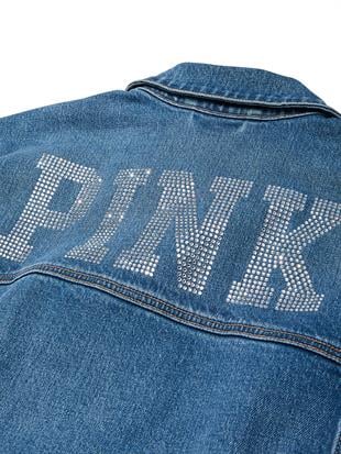 Denim by PINK Oversize Trucker Ceketi