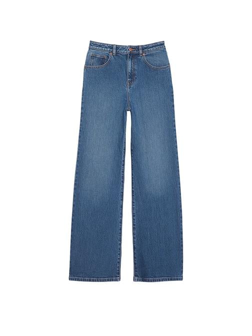Denim by PINK Yüksek Bel Düz Paça Jean Pantolon