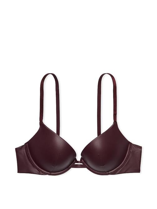 Deri Görünümlü Push-Up Sütyen