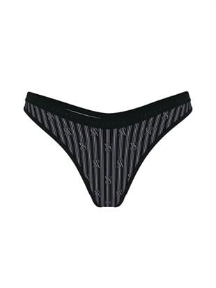 Derin Bacak Kesimli Scoop Tanga