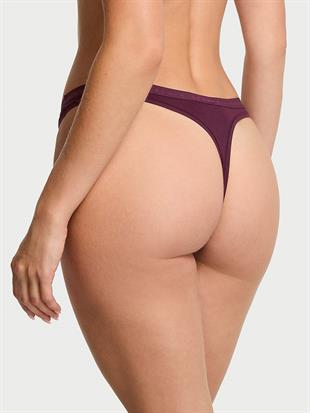 Derin Bacak Kesimli Scoop Tanga