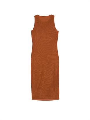 Diamanté Midi Plaj Elbisesi