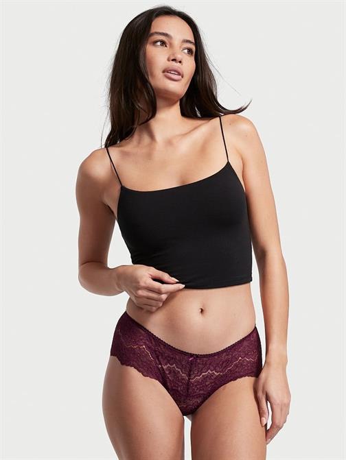 Dream Angels Çiçek Nakışlı Dantelli Hipster Tanga Külot