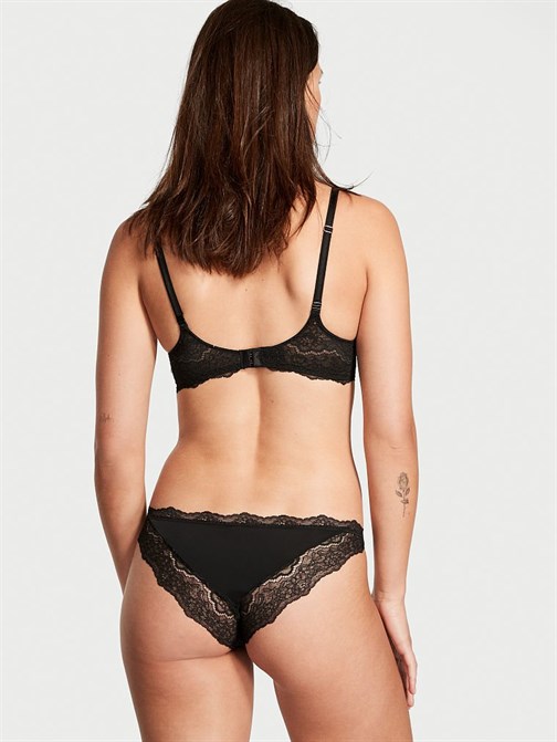 Dream Angels Çiçekli Dantel Detaylı Cheekini Külot