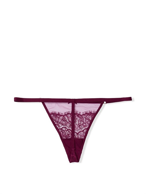 Dream Angels File ve Dantel V-string Külot