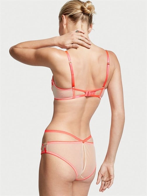 Dream Angels Kalp Nakışlı Anahtar Delikli Cheekini Külot