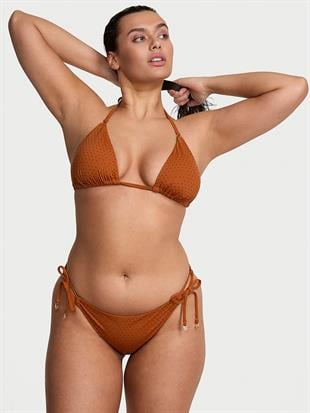 Essential Diamanté Üçgen Bikini Üstü