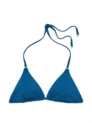 Essential Diamanté Üçgen Bikini Üstü