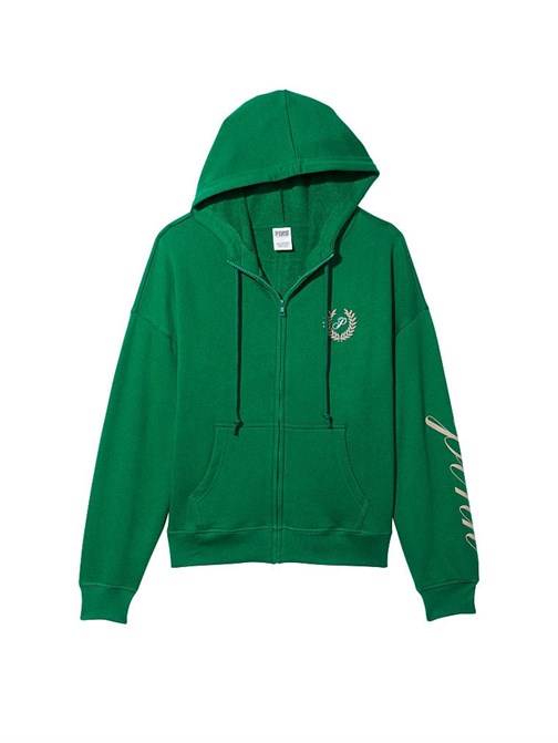 Everyday Fermuarlı Kapüşonlu Polar Sweatshirt