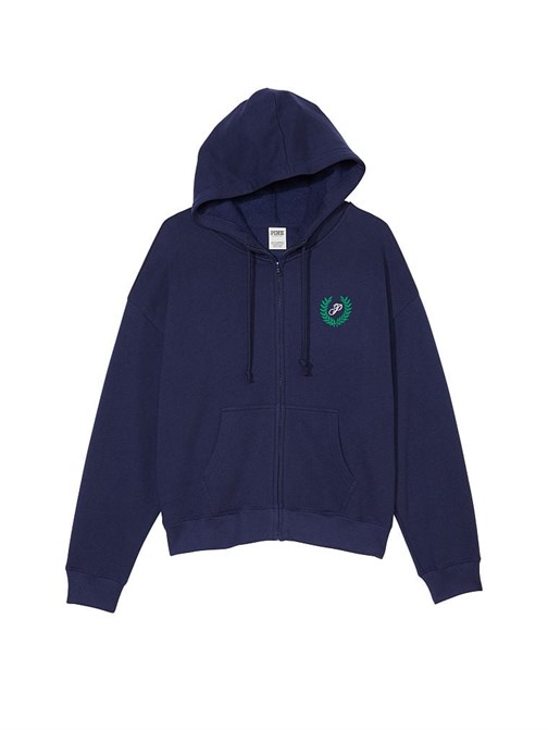 Everyday Fermuarlı Kapüşonlu Polar Sweatshirt