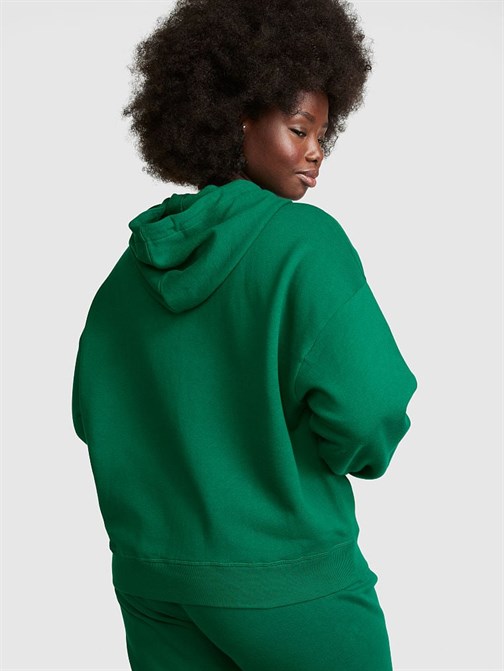 Everyday Fermuarlı Kapüşonlu Polar Sweatshirt
