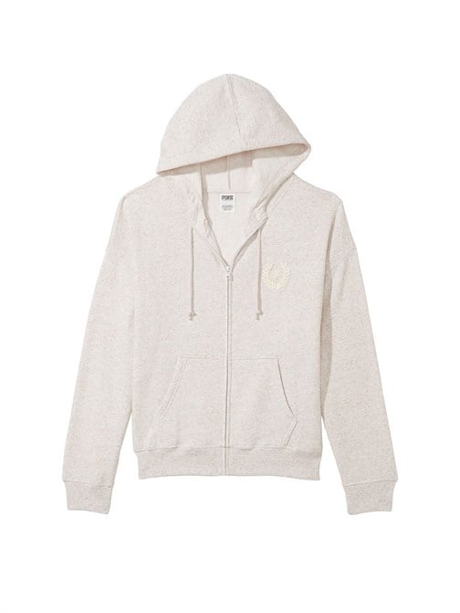 Everyday Fermuarlı Kapüşonlu Polar Sweatshirt