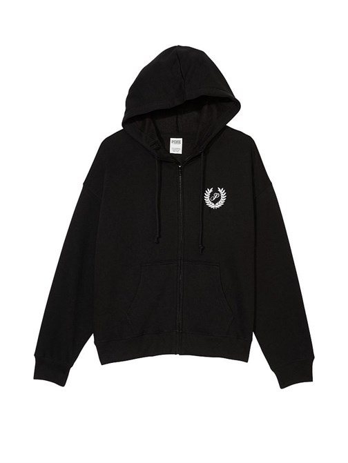 Everyday Fermuarlı Kapüşonlu Polar Sweatshirt