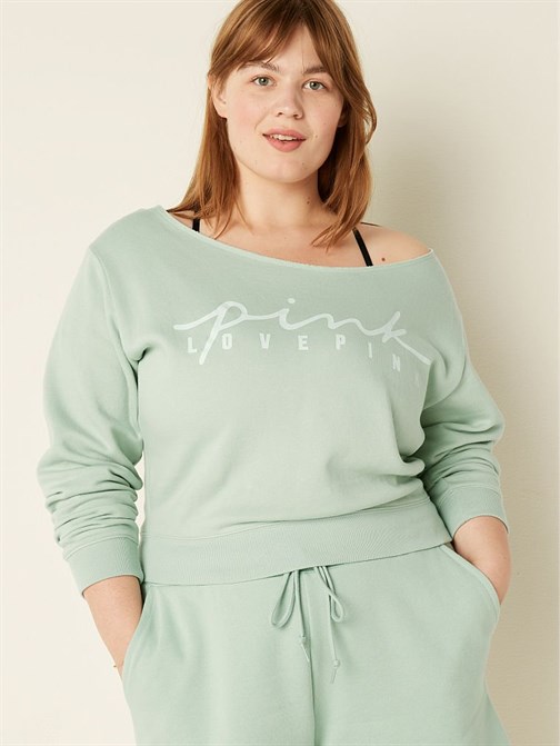 EVERYDAY LOUNGE OMZU AÇIK SWEATSHIRT