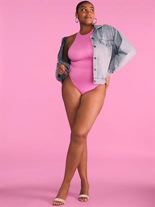 FeatherSoft™ BODYWEAR Yüksek Yakalı Body