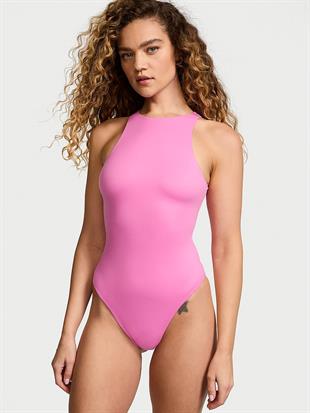 FeatherSoft™ BODYWEAR Yüksek Yakalı Body