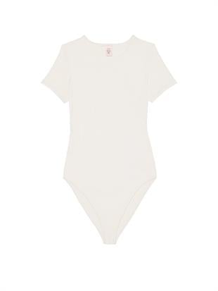 Feathersoft Essentials Kısa Kollu Bodysuit