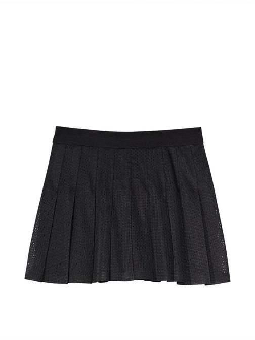 File Pileli Tenis Şort Etek