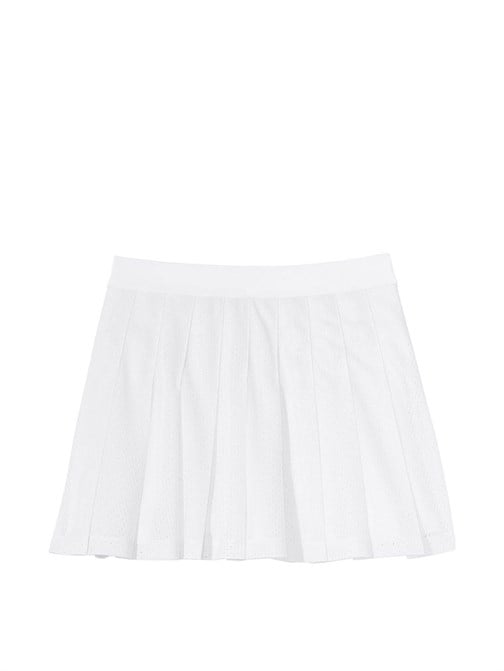 File Pileli Tenis Şort Etek