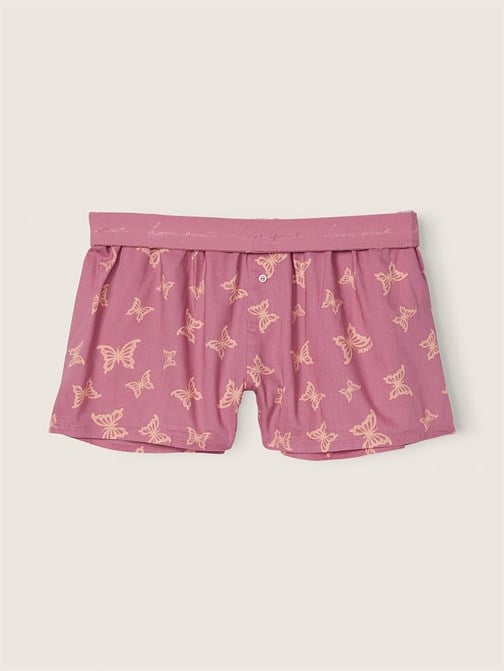 Flanel Şort Pijama
