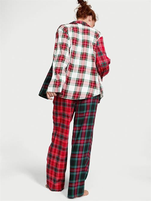 Flanel Uzun Pijama Takımı