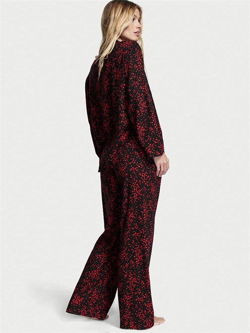 Flanel Uzun Pijama Takımı