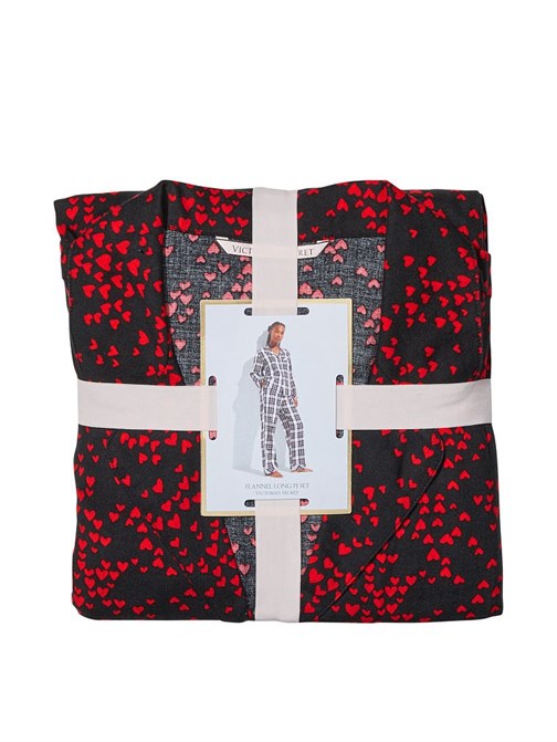 Flanel Uzun Pijama Takımı