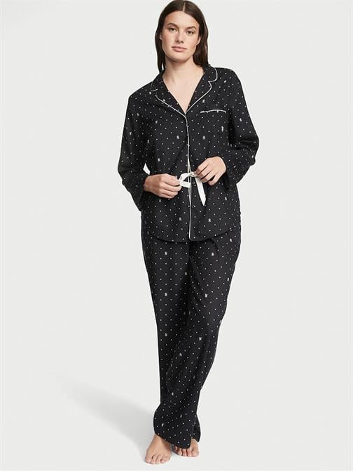 Flanel Uzun Pijama Takımı