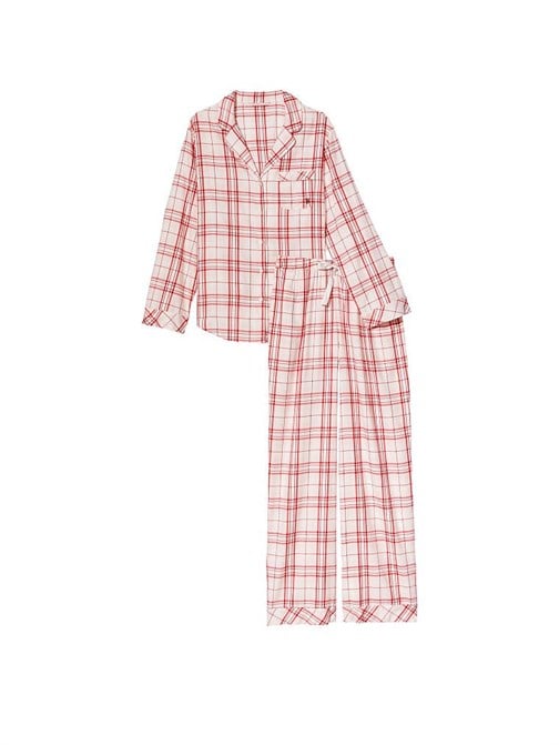 Flanel Uzun Pijama Takımı