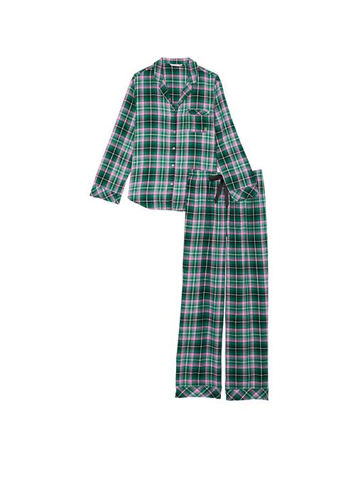Flanel Uzun Pijama Takımı