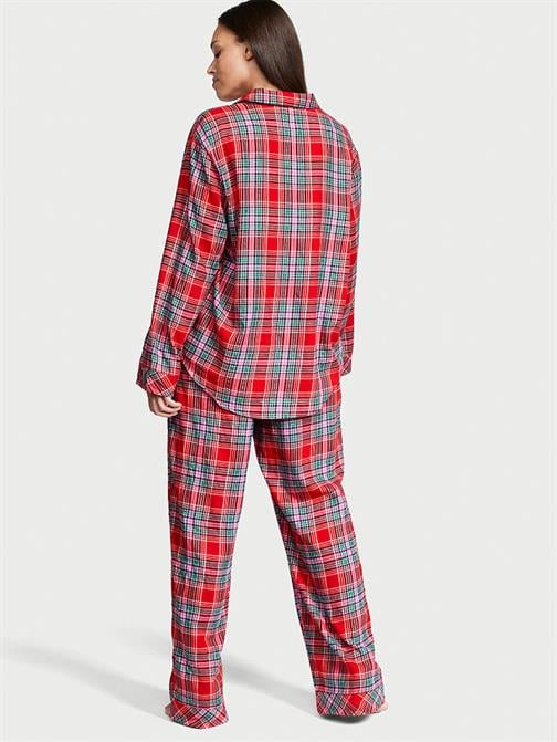 Flanel Uzun Pijama Takımı