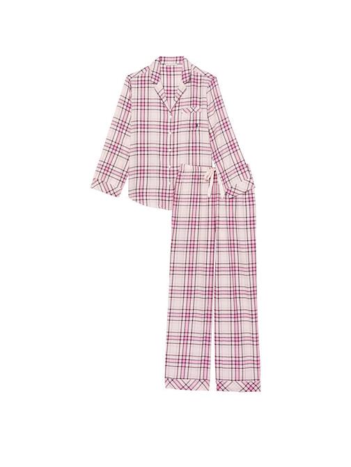 Flanel Uzun Pijama Takımı