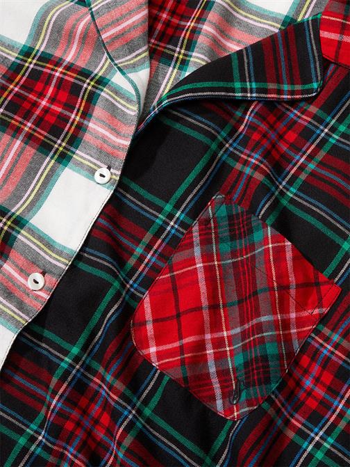 Flanel Uzun Pijama Takımı