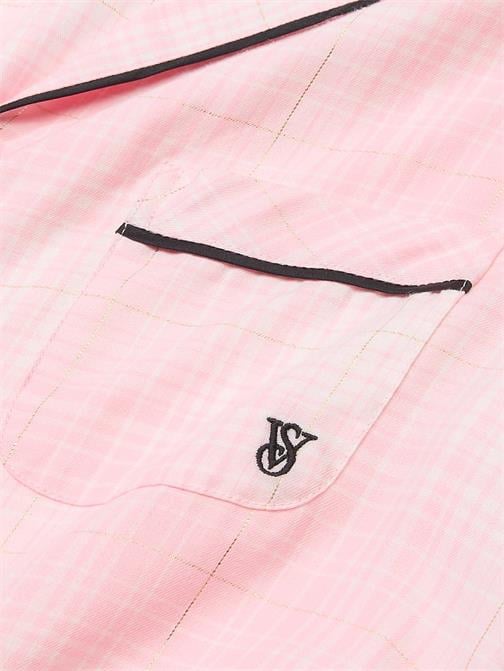 Flannel Şortlu Pijama Takımı