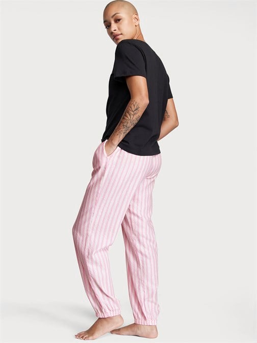 Flannel Tee-jama Takımı
