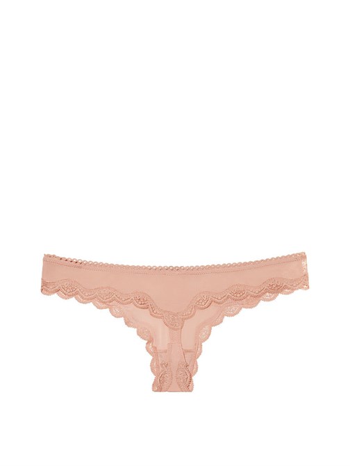 Floral Lace Thong Panty