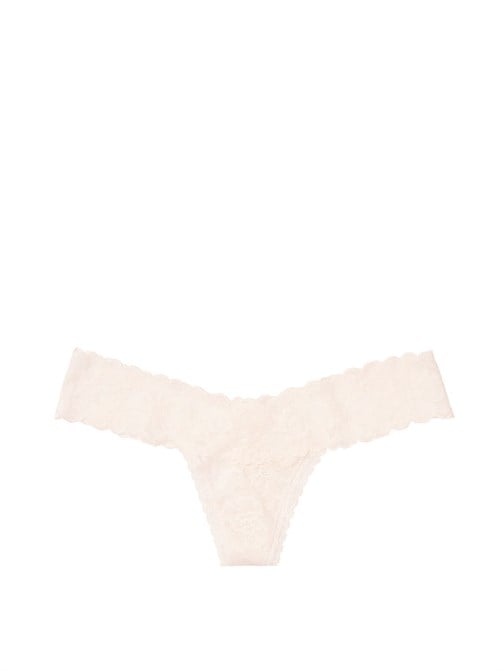 Floral Lace Thong Panty