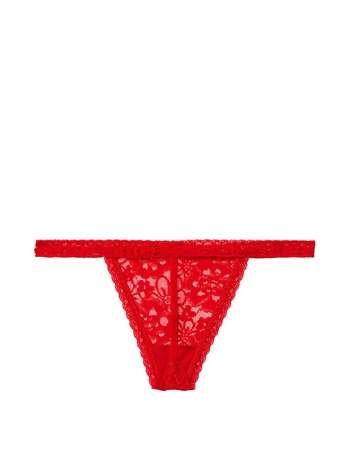 Floral Lace V-string Panty