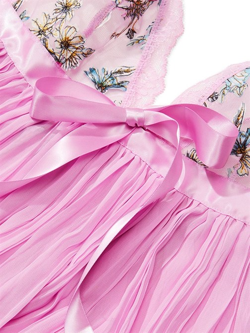 Garden Party Pileli Babydoll
