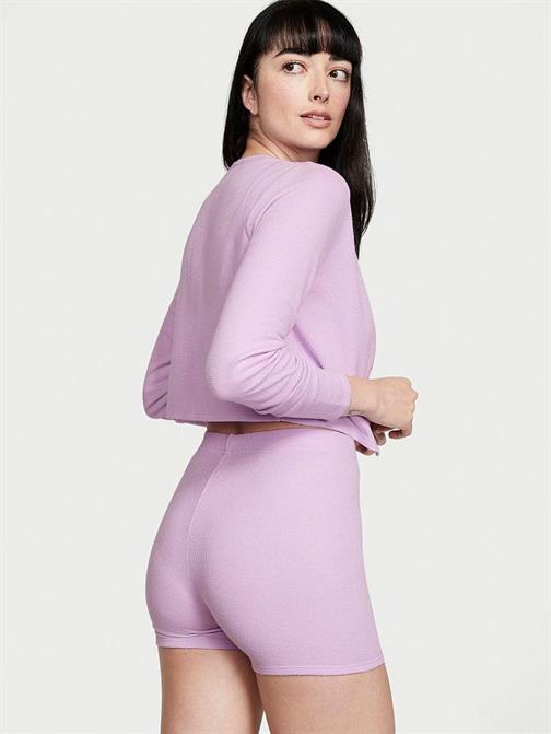 Glow Waffle Üç Parçalı Kısa Pijama Takımı