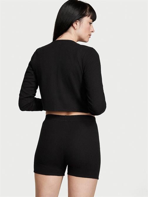 Glow Waffle Üç Parçalı Kısa Pijama Takımı