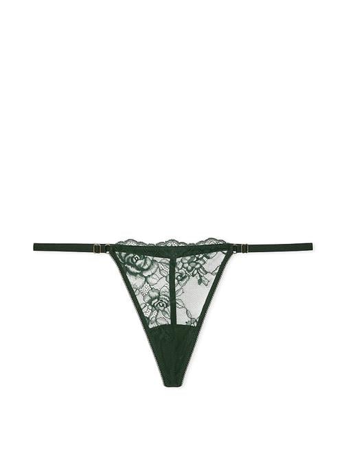 Gül Dantelli Ayarlanabilir V-String Külot