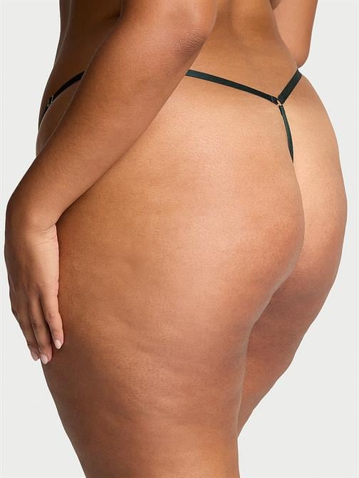 Gül Dantelli Ayarlanabilir V-String Külot